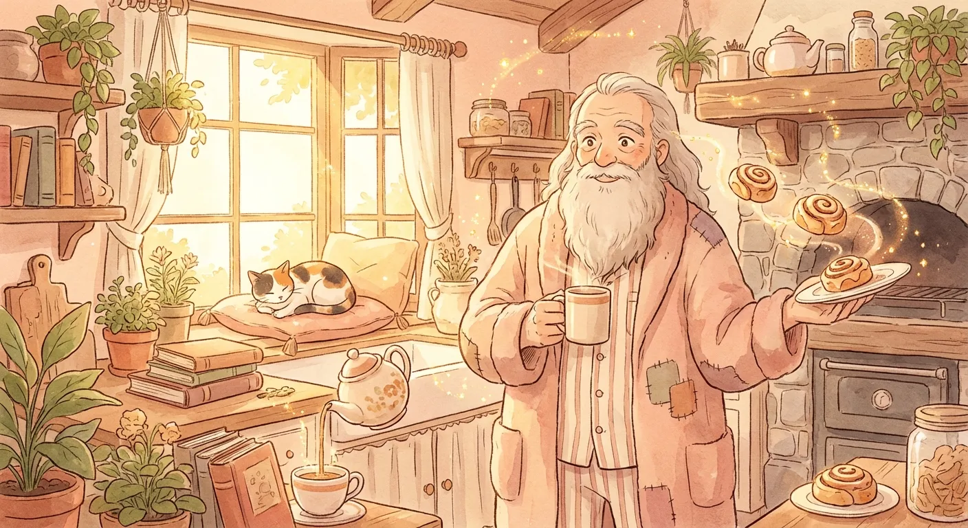 Bob's morning routine