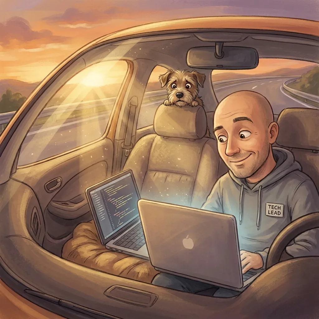 Self-driving car coding setup